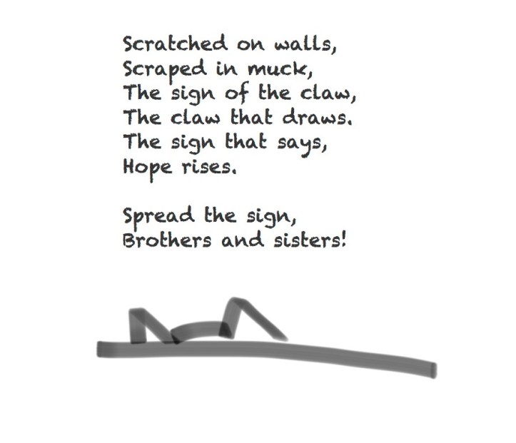 Scratched on walls 2